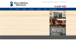 Desktop Screenshot of blueribbonmillwork.com